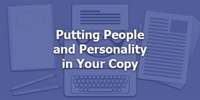 Episode 015 - Putting People and Personality in Your Copy