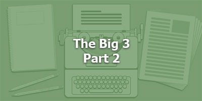 Episode 068 - The Big Three – Part 2