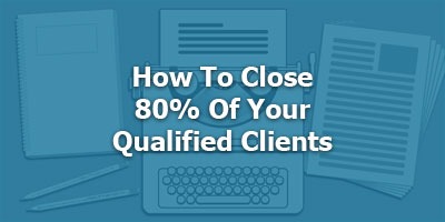 Episode 071 - How This Copywriter Closes 80% Of His Qualified Prospects 
